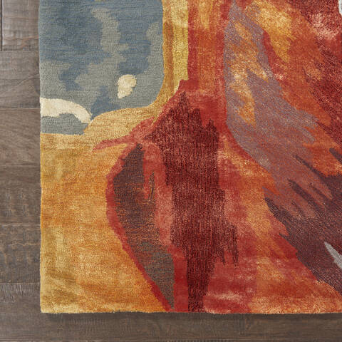 Nourison Prismatic Multicolor 120 X 150 Area Rug 805-142423 Image 1