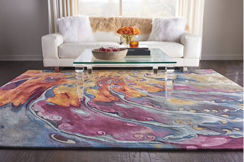 Nourison Prismatic Multicolor 120 X 150 Area Rug 805-142423 Image 3