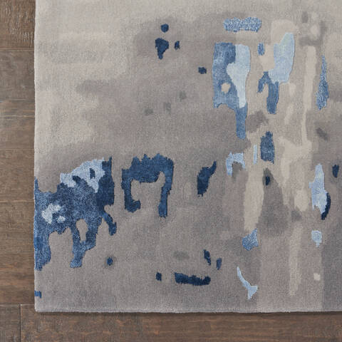 Nourison Prismatic Blue 120 X 150 Area Rug 805-142425 Image 1