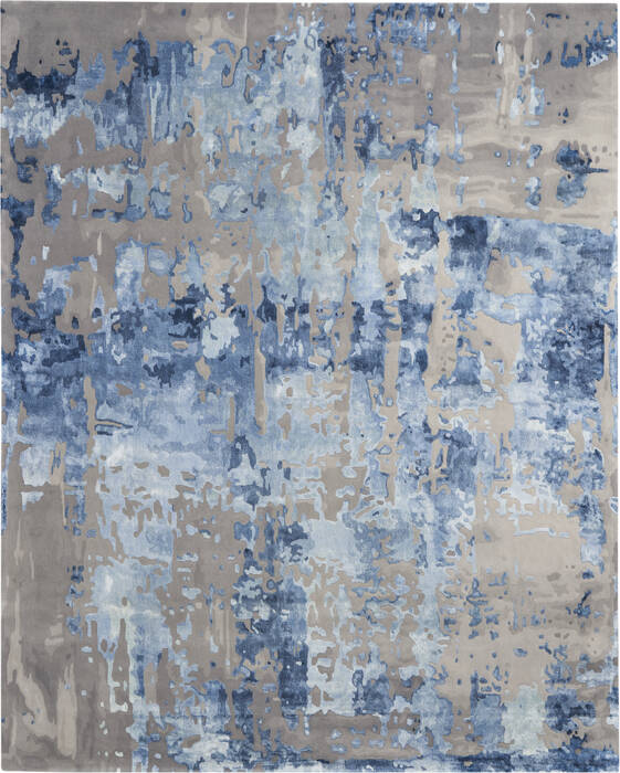 Nourison Prismatic Blue 120 X 150 Area Rug 805-142425 Image 0