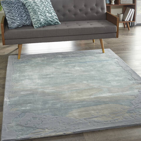 Nourison Prismatic Blue 56 X 75 Area Rug 805-142437 Image 3