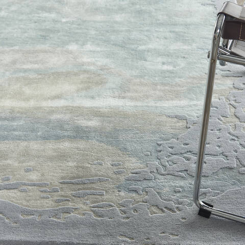 Nourison Prismatic Blue 56 X 75 Area Rug 805-142437 Image 4