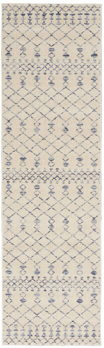 Nourison Royal Moroccan Beige Runner 23 X 100 Area Rug 805-142473 Image 0