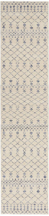 Nourison Royal Moroccan Beige Runner 23 X 120 Area Rug 805-142474 Image 0