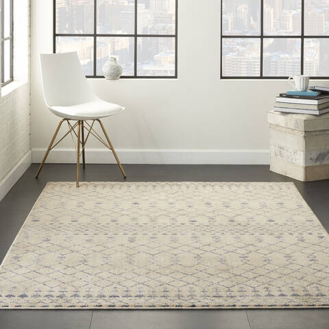 Nourison Royal Moroccan Beige 53 X 73 Area Rug 805-142475 Image 3