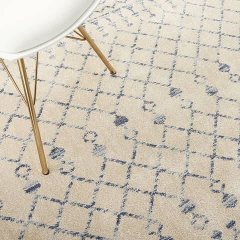 Nourison Royal Moroccan Beige 53 X 73 Area Rug 805-142475 Image 4
