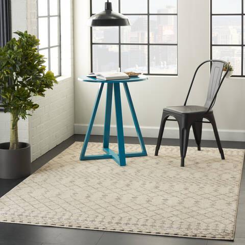 Nourison Royal Moroccan Beige 53 X 73 Area Rug 805-142479 Image 5
