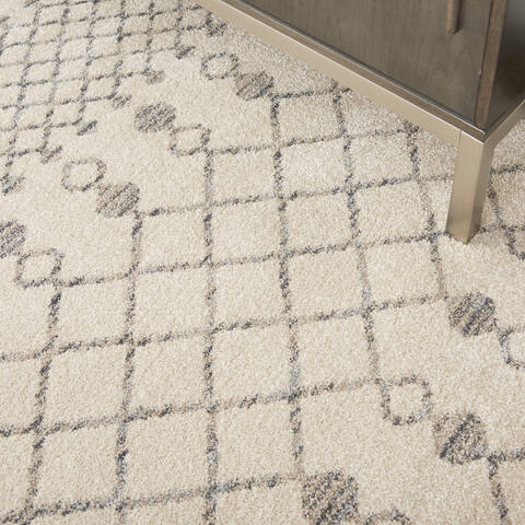 Nourison Royal Moroccan Beige 86 X 120 Area Rug 805-142480 Image 4