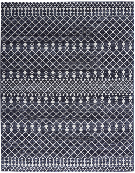 Nourison Royal Moroccan Blue 86 X 120 Area Rug 805-142484 Image 0