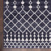 Nourison Royal Moroccan Blue 86 X 120 Area Rug  805-142484 Thumb 1