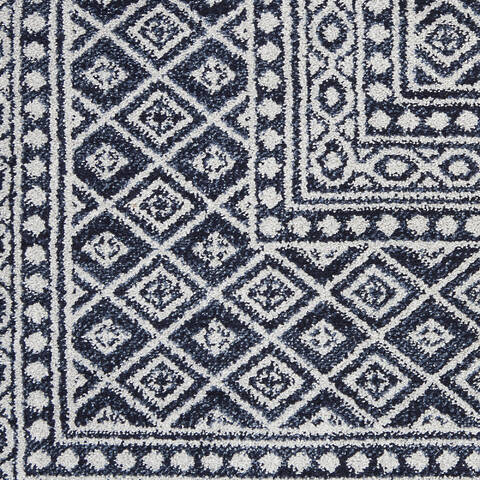 Nourison Royal Moroccan Blue Runner 23 X 120 Area Rug 805-142490 Image 4