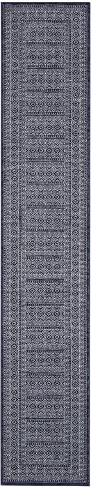Nourison Royal Moroccan Blue Runner 23 X 120 Area Rug 805-142490 Image 0