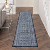 Nourison Royal Moroccan Blue Runner 23 X 120 Area Rug 805-142490 Thumb 3