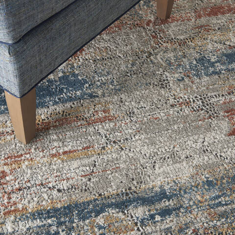 Nourison Rustic Textures Multicolor 311 X 511 Area Rug 805-142493 Image 4
