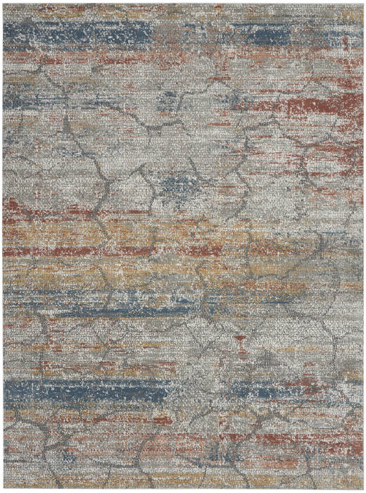 Nourison Rustic Textures Multicolor 93 X 129 Area Rug 805-142496 Image 0