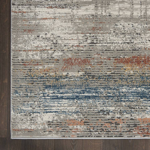 Nourison Rustic Textures Grey 311 X 511 Area Rug 805-142498 Image 1