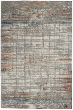 Nourison Rustic Textures Grey 3'11" X 5'11" Area Rug  805-142498