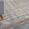 Nourison Rustic Textures Grey 710 X 106 Area Rug  805-142500 Thumb 4