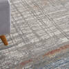 Nourison Rustic Textures Grey 93 X 129 Area Rug  805-142501 Thumb 4