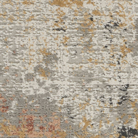 Nourison Rustic Textures Grey 53 X 73 Area Rug 805-142504 Image 5