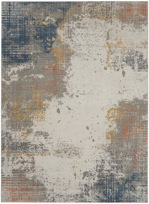 Nourison Rustic Textures Grey 93 X 129 Area Rug 805-142506 Image 0