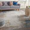 Nourison Rustic Textures Grey 93 X 129 Area Rug 805-142506 Thumb 3