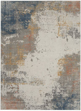 Nourison Rustic Textures Grey 9'3" X 12'9" Area Rug  805-142506