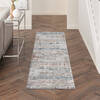 Nourison Rustic Textures Grey Runner 22 X 76 Area Rug 805-142507 Thumb 3