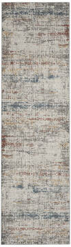 Nourison Rustic Textures Grey Runner 2'2" X 7'6" Area Rug  805-142507