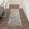 Nourison Rustic Textures Grey Runner 22 X 76 Area Rug 805-142517 Thumb 3