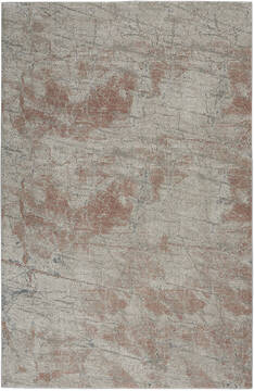 Nourison Rustic Textures Grey Rectangle 4x6 ft Polypropylene Carpet 142518