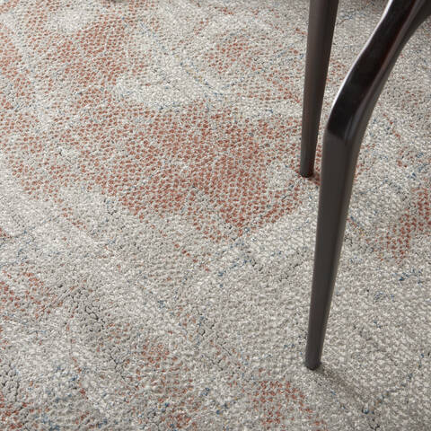 Nourison Rustic Textures Grey 53 X 73 Area Rug 805-142519 Image 4