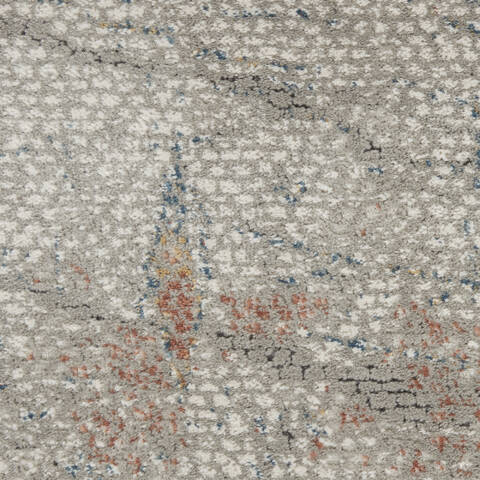 Nourison Rustic Textures Grey 53 X 73 Area Rug 805-142519 Image 5