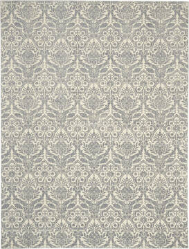 Nourison Sahara Beige Rectangle 9x13 ft Polyester Carpet 142533
