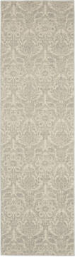 Nourison Sahara Beige Runner 6 to 9 ft Polyester Carpet 142534