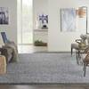 Nourison Shangri-La Grey 80 X 100 Area Rug  805-142565 Thumb 3