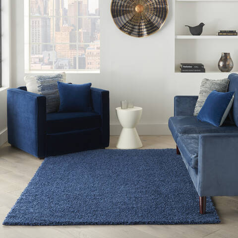 Nourison Shangri-La Blue 50 X 70 Area Rug 805-142566 Image 3