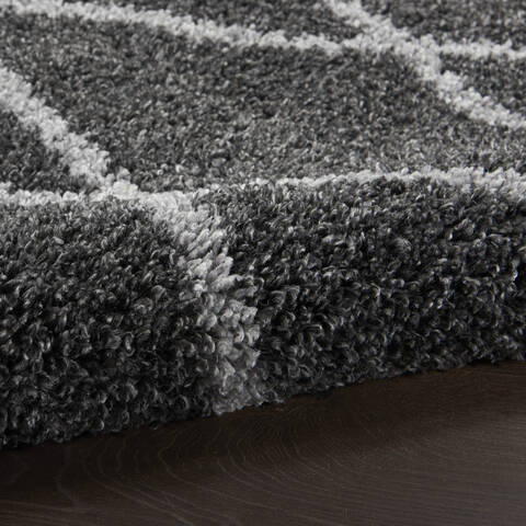 Nourison Shangri-La Grey 50 X 70 Area Rug 805-142568 Image 2