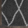 Nourison Shangri-La Grey 50 X 70 Area Rug 805-142568 Thumb 1