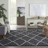 Nourison Shangri-La Grey 80 X 100 Area Rug 805-142569 Thumb 3