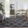 Nourison Shangri-La Grey 80 X 100 Area Rug  805-142569 Thumb 3