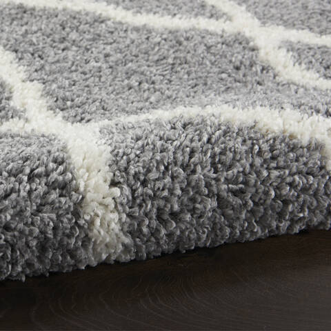 Nourison Shangri-La Grey 50 X 70 Area Rug 805-142572 Image 2