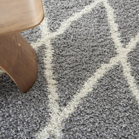 Nourison Shangri-La Grey 50 X 70 Area Rug 805-142572 Image 4