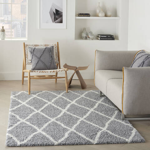 Nourison Shangri-La Grey 50 X 70 Area Rug 805-142572 Image 5