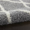 Nourison Shangri-La Grey 50 X 70 Area Rug  805-142572 Thumb 2