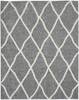 Nourison Shangri-La Grey 80 X 100 Area Rug  805-142573 Thumb 0