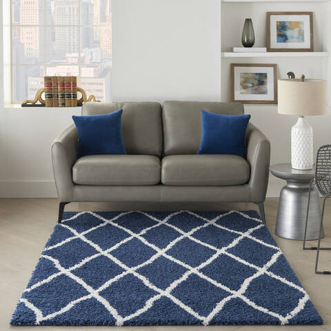 Nourison Shangri-La Blue 50 X 70 Area Rug 805-142574 Image 3