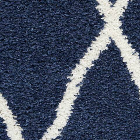 Nourison Shangri-La Blue 80 X 100 Area Rug 805-142575 Image 5