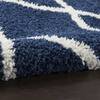 Nourison Shangri-La Blue 80 X 100 Area Rug  805-142575 Thumb 2