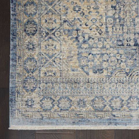 Nourison Silken Weave Blue 310 X 510 Area Rug 805-142585 Image 1